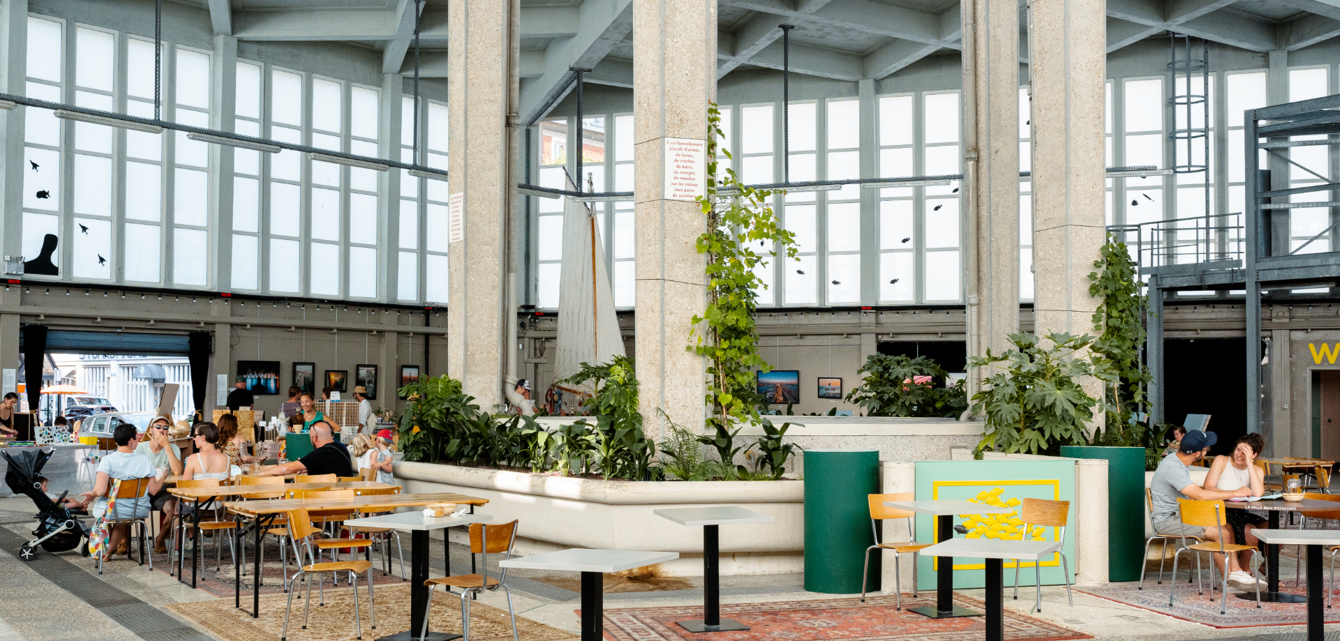 la halle aux poissons le havre