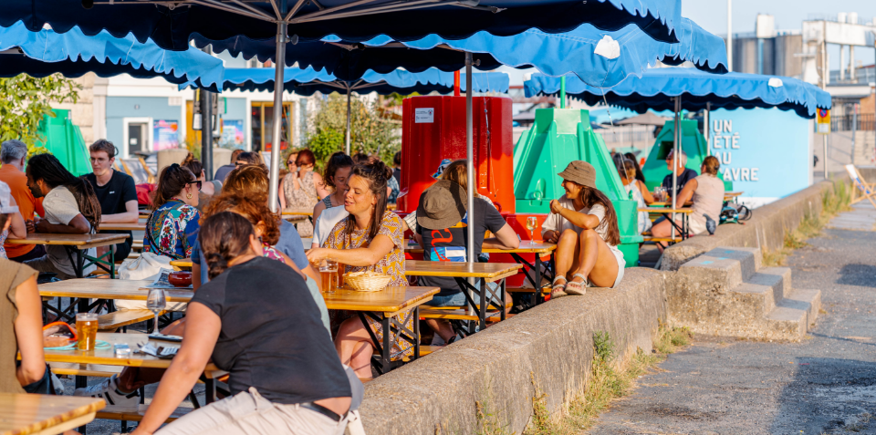 la halle aux poissons extérieur